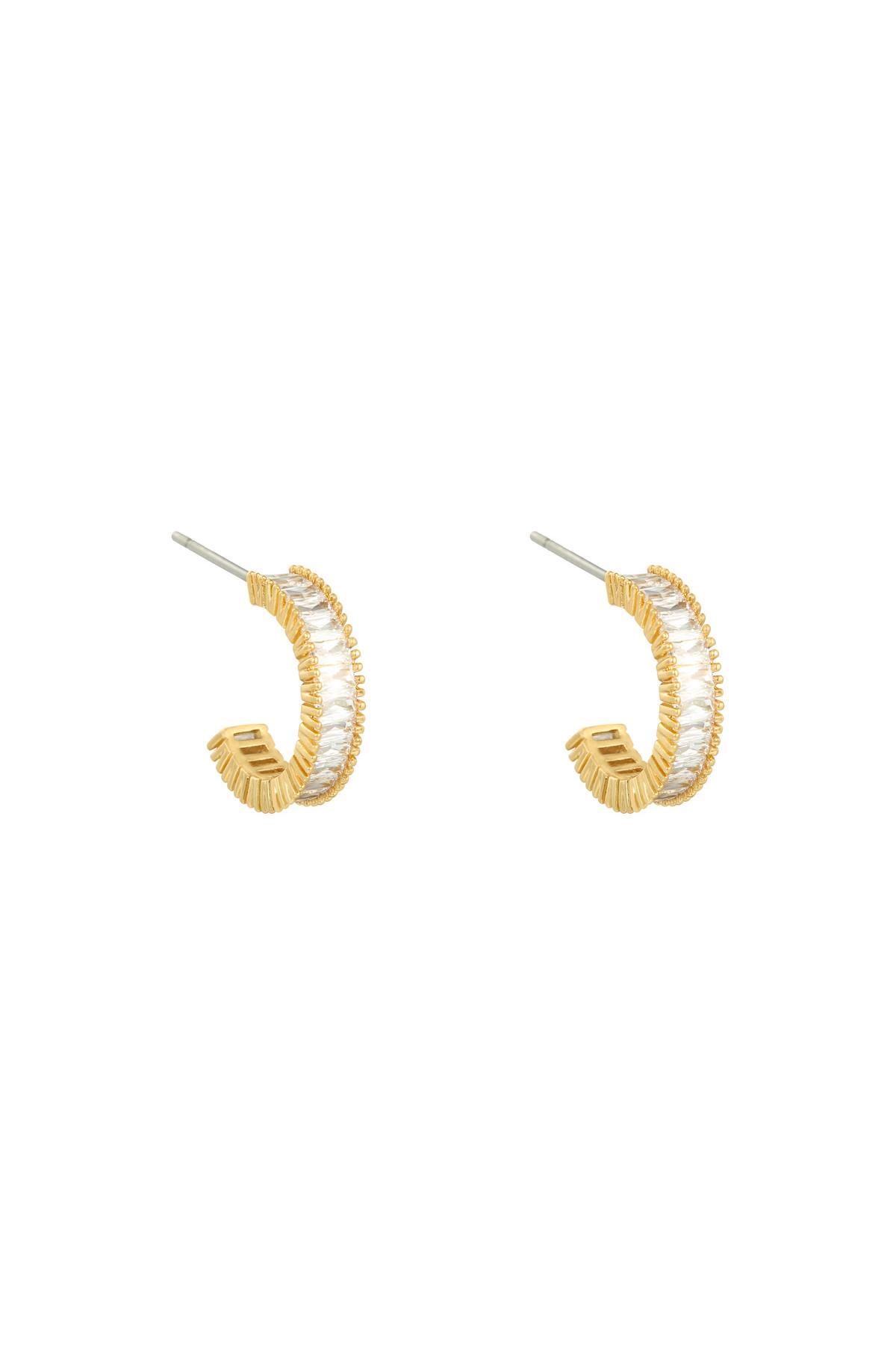 Earrings Classy Gold Copper h5 